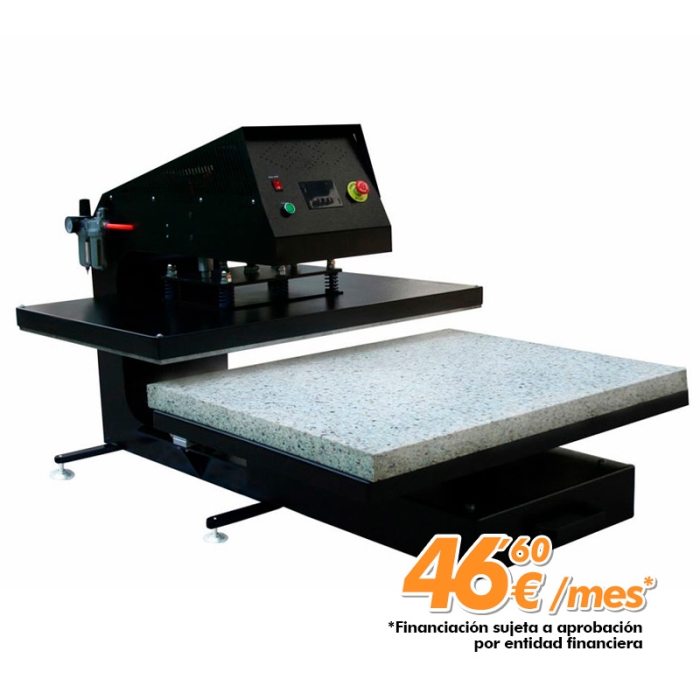 Plancha neumática con plato base extraíble Brildor MT-40 100x80 Plancha neumática con plato base extraíble Brildor MT-40 100x80