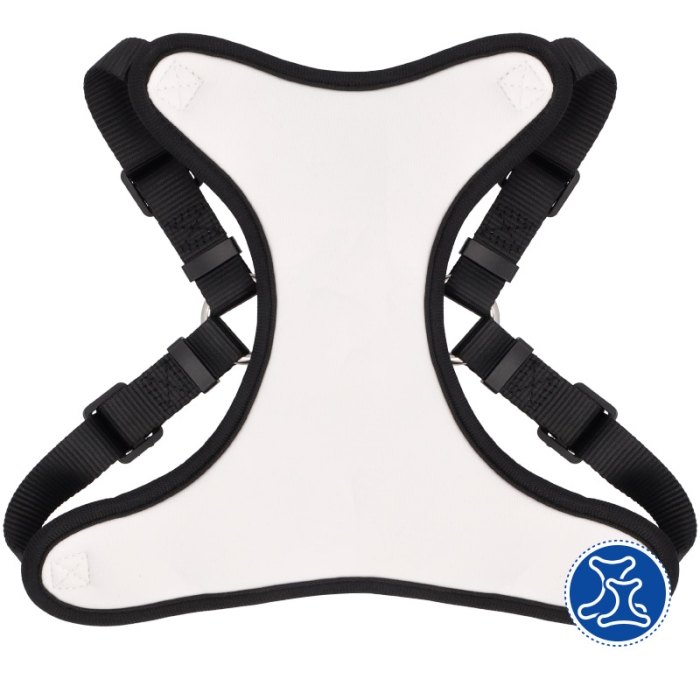 Harnais pour chien en tissu sublimable