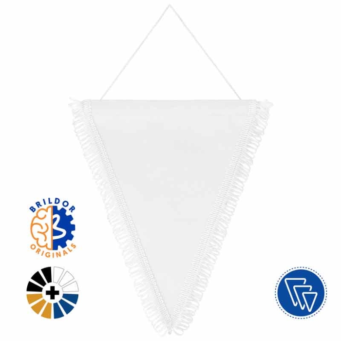 Banderines triangulares sublimables brillo Banderines triangulares sublimables brillo