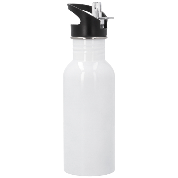 Sublimation Stainless Steel Water Bottle with Straw Lid 600ml Sublimation Stainless Steel Water Bottle with Straw Lid 600ml