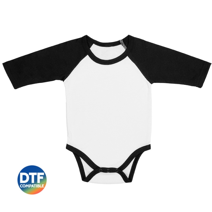 Body bebé bicolor manga larga sublimable - T/3-6 meses Body bebé bicolor manga larga sublimable - T/3-6 meses
