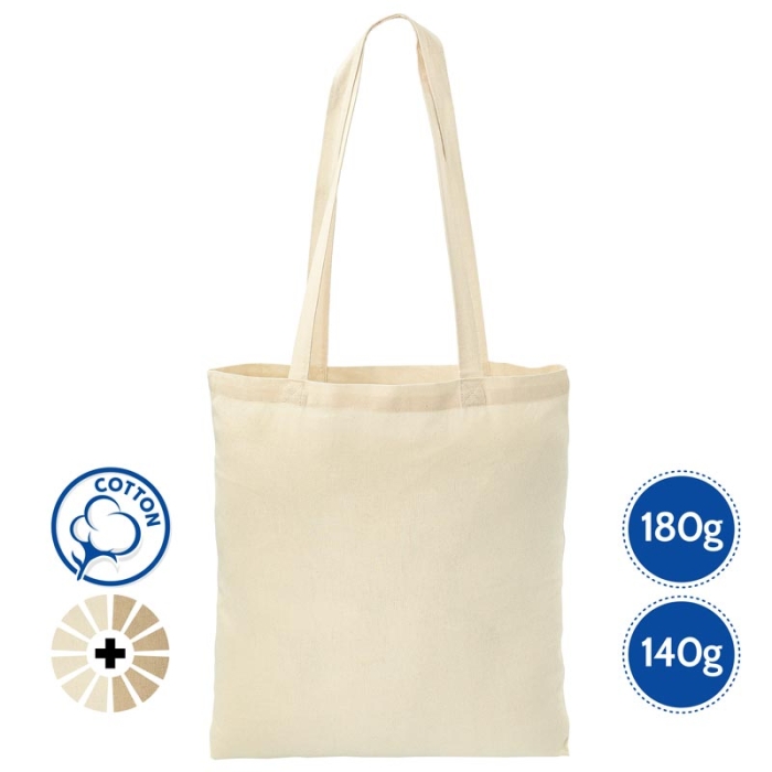 Sacs tote anses longues coton naturel Sacs tote anses longues coton naturel