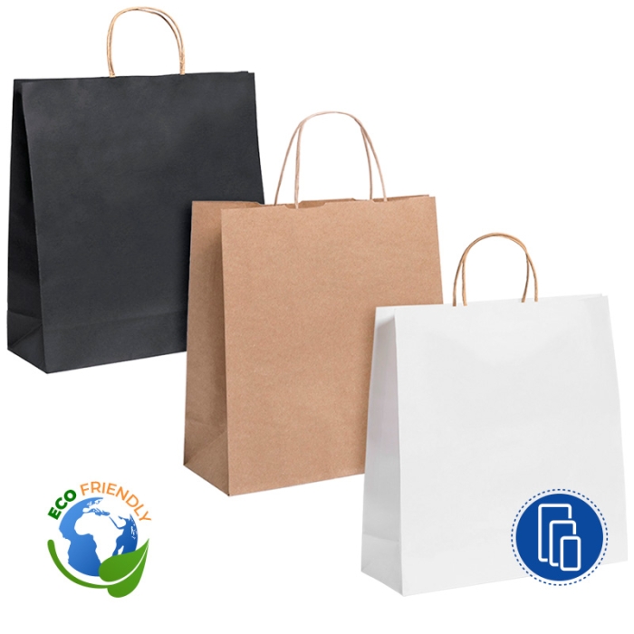 Bolsas de papel reciclado