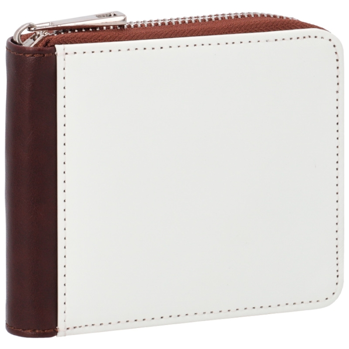 Sublimatable Wallet Coin Pouch Zip Leatherette Brown 10x11 Sublimatable Wallet Coin Pouch Zip Leatherette Brown 10x11