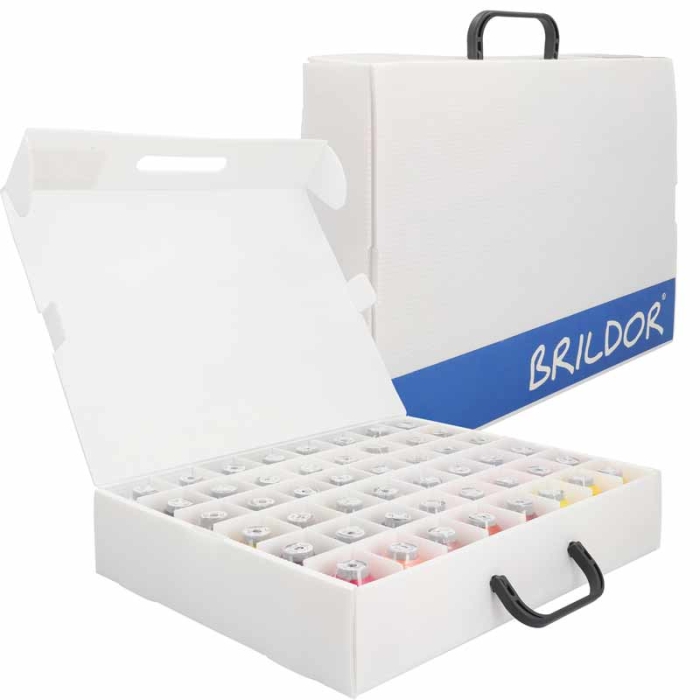 Collections de fils PB40 - Mallette avec compartiments