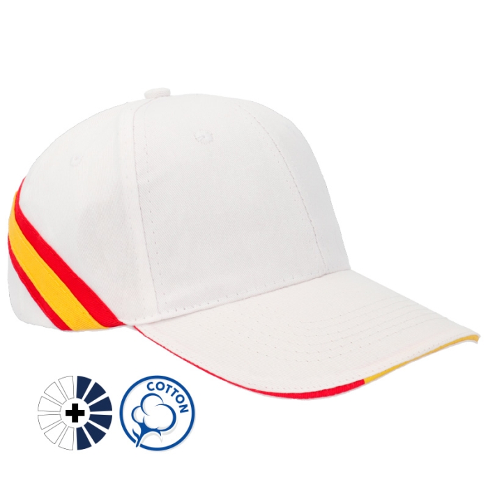 Casquettes avec drapeau espagnol Casquettes avec drapeau espagnol