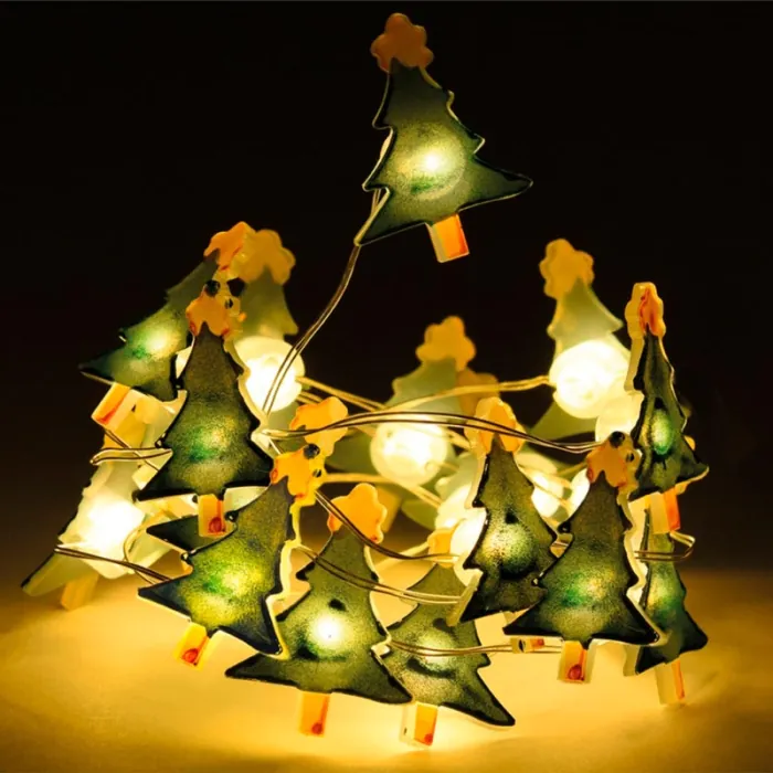 Weihnachtslichterketten mit LED-Lichtern