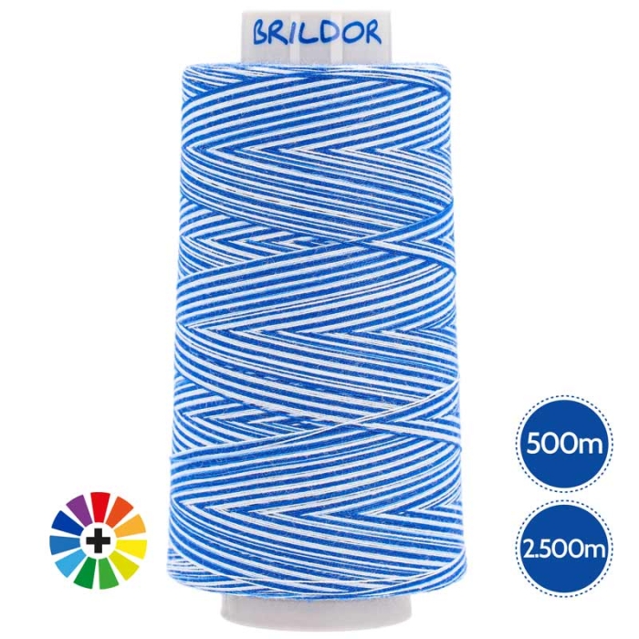Fils à broder CO30 Multicolore Coton 100% Fils à broder CO30 Multicolore Coton 100%