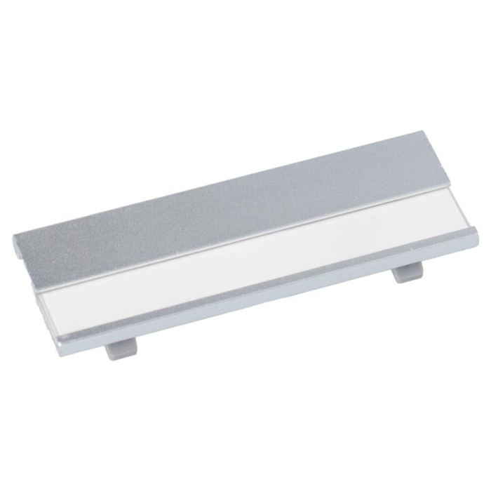 Identificadores de aluminio con alfiler y clip Identificadores de aluminio con alfiler y clip