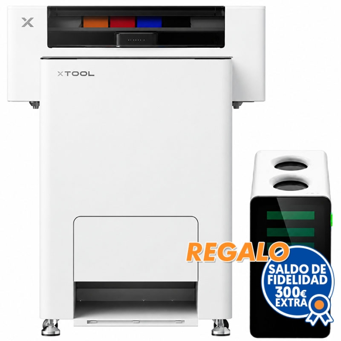 Impresora DTF + Horno + Filtro xTool Apparel regalo de 300€ EXTRA en saldo de fidelidad
