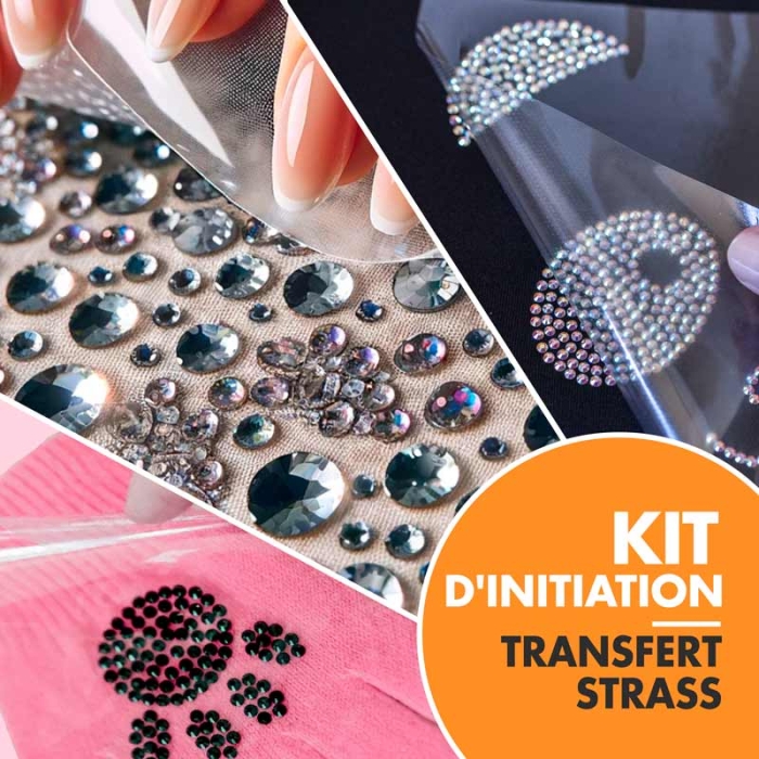 Kit d'initiation au transfert de strass Kit d'initiation au transfert de strass