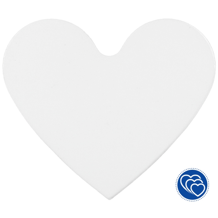 Placas corazón de aluminio sublimable