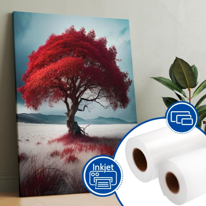 Tele canvas in cotone per stampa inkjet Tele canvas in cotone per stampa inkjet