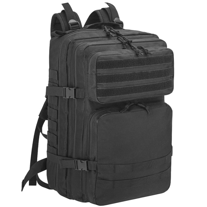 Sacs à dos tactiques multi-poches personnalisables avec écussons
