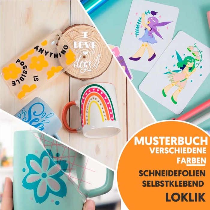 Musterbuch Schneidefolien selbstklebend - LokLik
