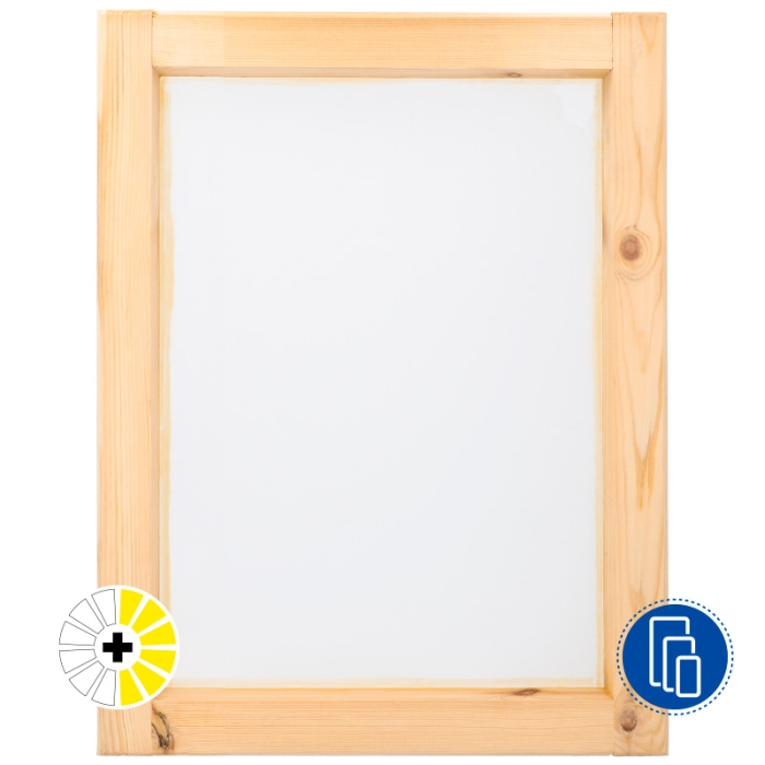 Cadres de sérigraphie en bois
