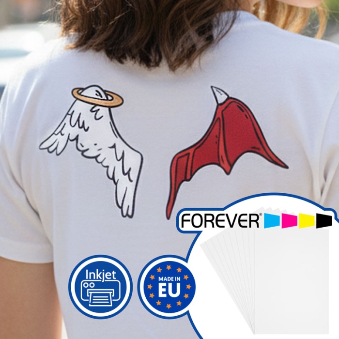 Papel transfer inkjet para fondos claros - Basic WT Forever