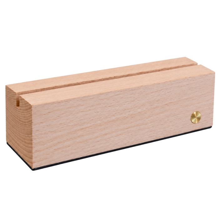 Peanas recargables de madera con luz led