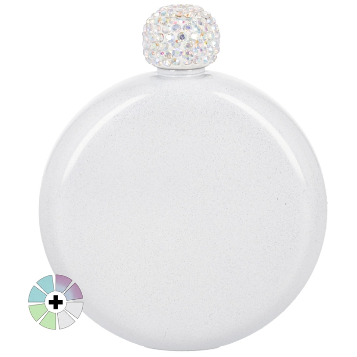 Fiaschette rotonde in metallo sublimabile effetto glitter
Fiaschette rotonde in metallo sublimabile effetto glitter