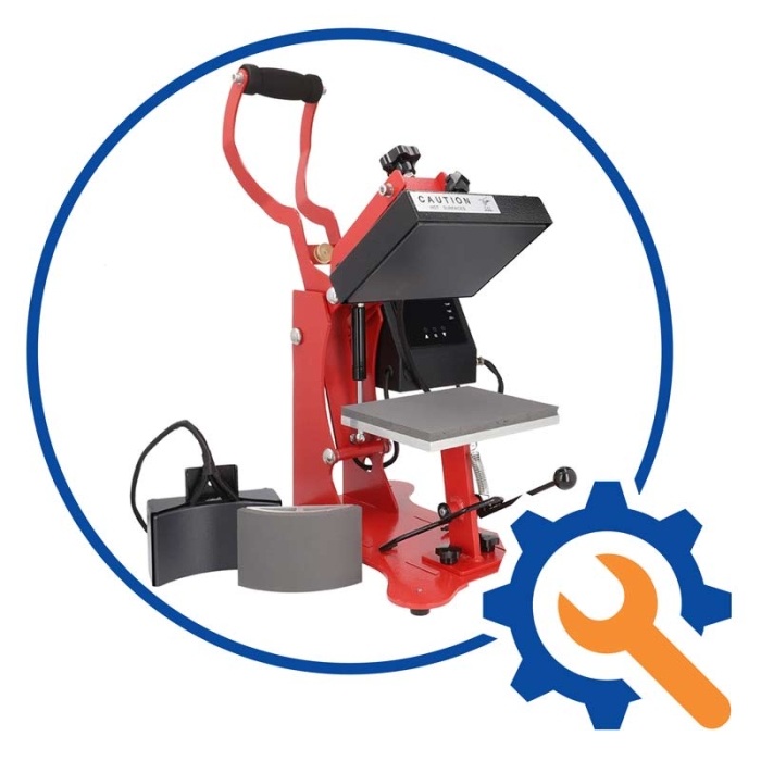 Spare Parts for the 2 in 1 Combo Cap Heat Press Machine with Flat Platen Spare Parts for the 2 in 1 Combo Cap Heat Press Machine with Flat Platen