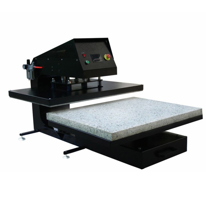 Brildor MT-40 Pneumatic Press with Removable Base Plate 100x80cm - Removable Plate Detail Brildor MT-40 Pneumatic Press with Removable Base Plate 100x80cm - Removable Plate Detail