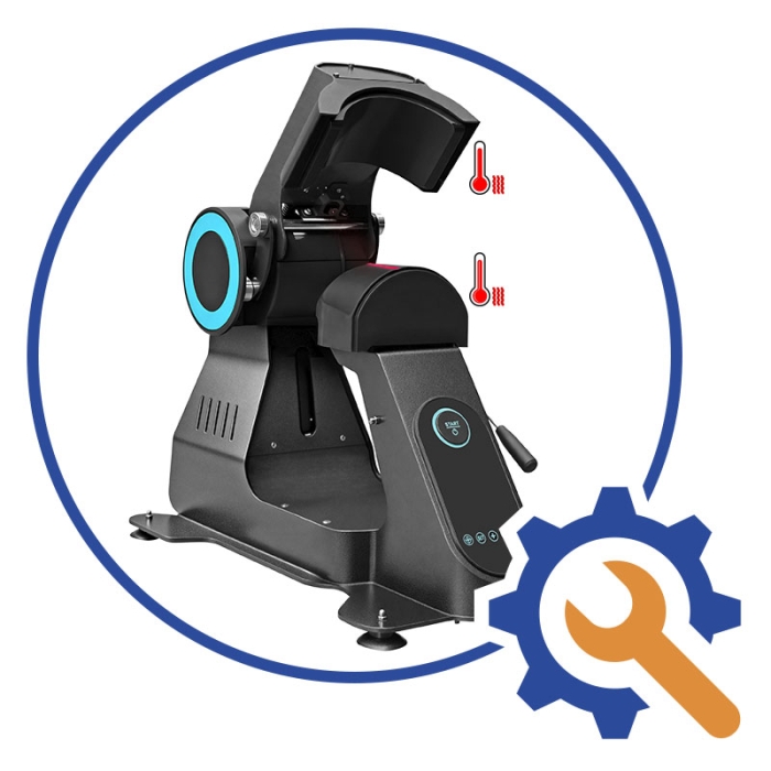 Ersatzteile für automatische Doppel-Transferpresse für Kappen XH-CP2.1