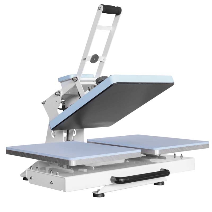 Presse à transfert magnétique OtterPro double plateau 40x50cm Presse à transfert magnétique OtterPro double plateau 40x50cm