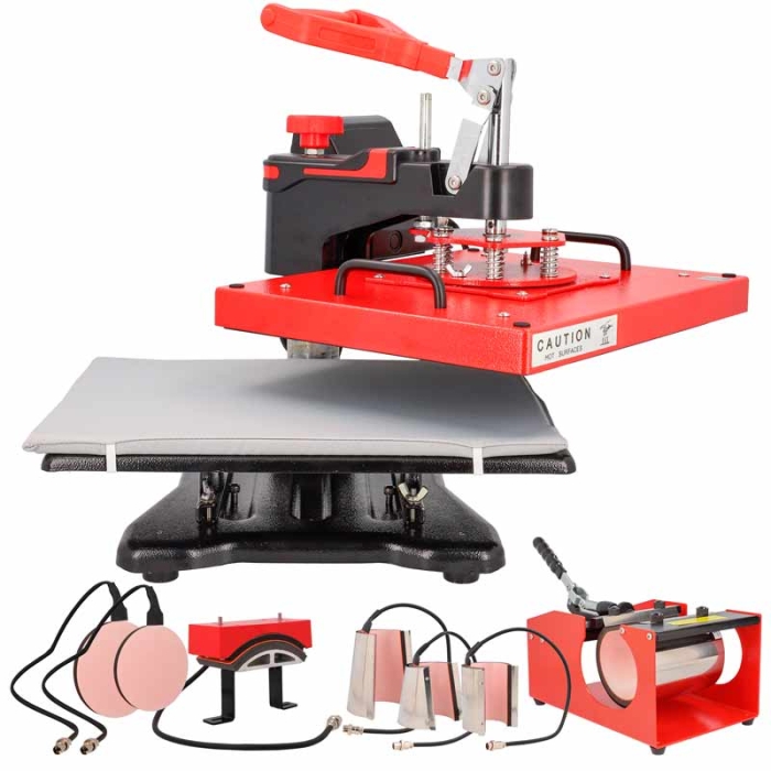 Prensa térmica Combo Economy 8 em 1