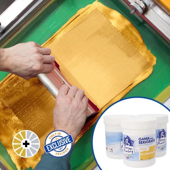 Plastisol Brildor en colores metálicos Plastisol Brildor en colores metálicos