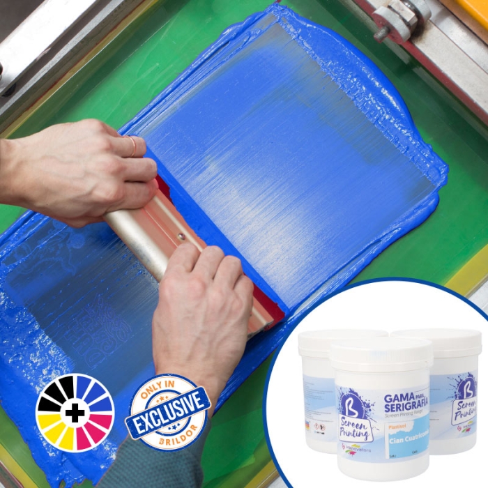 Encre plastisol Brildor - Quadrichromie Encre plastisol Brildor - Quadrichromie