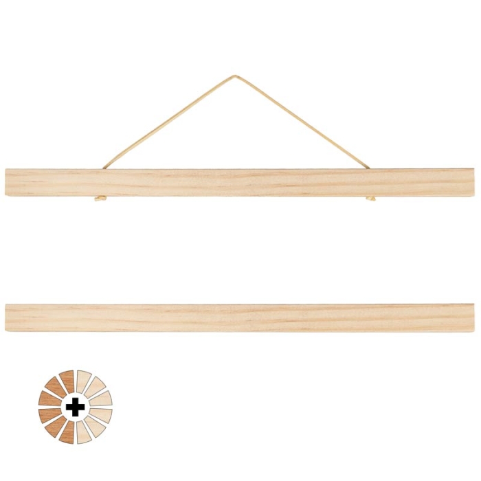 Magnetic Wooden Poster Hanger Magnetic Wooden Poster Hanger