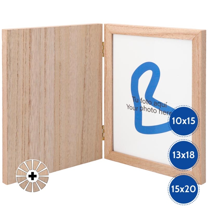 Double Photo Frames for Engraving - Duo Series