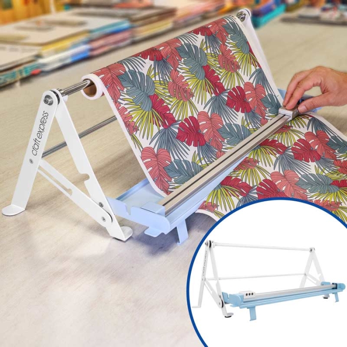 Dérouleur pliable avec cutter Craft Express Dérouleur pliable avec cutter Craft Express