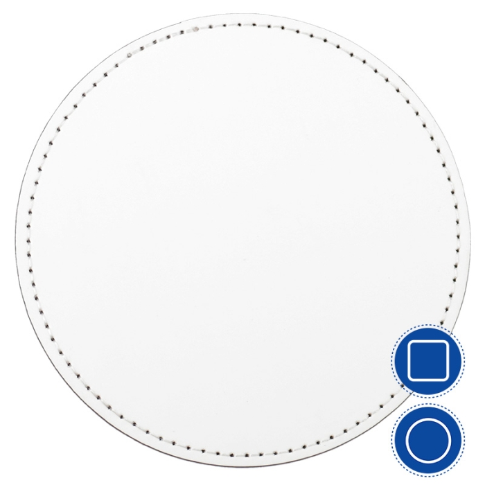 Sous-verres simili cuir sublimables