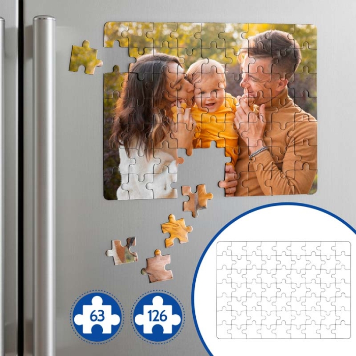 Puzzles magnétiques sublimables