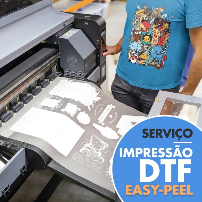 Serviço de Impressão DTF Easy Peel Serviço de Impressão DTF Easy Peel