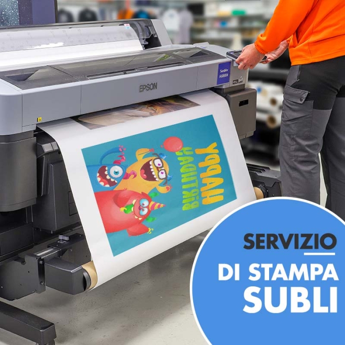 Servizio di stampa SUBLI Servizio di stampa SUBLI
