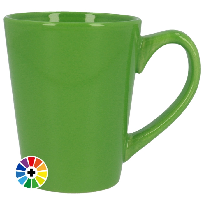 Canecas cónicas coloridas