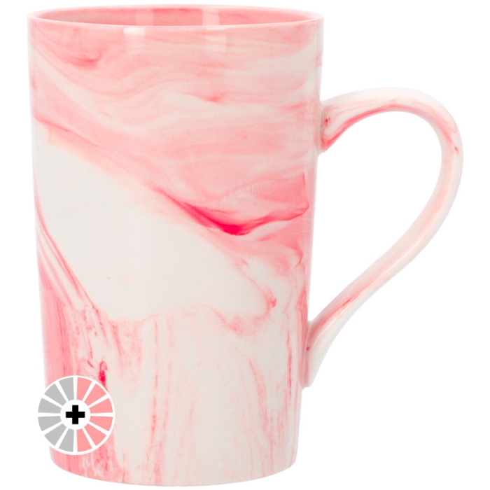 Mug conique sublimable effet marbré Mug conique sublimable effet marbré