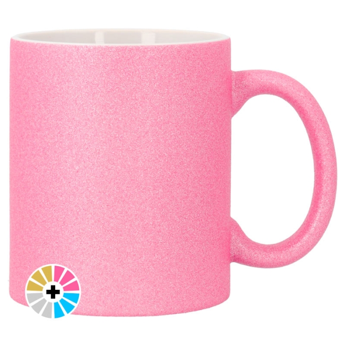 Sublimationstassen mit Glitzereffekt Sublimationstassen mit Glitzereffekt