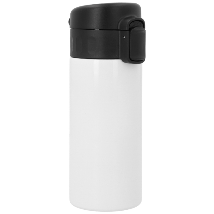 Sublimation Stainless Steel Water Bottle with Black Lid 350ml Sublimation Stainless Steel Water Bottle with Black Lid 350ml
