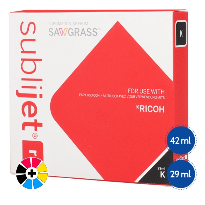 Encres de sublimation Ricoh Sublijet Encres de sublimation Ricoh Sublijet