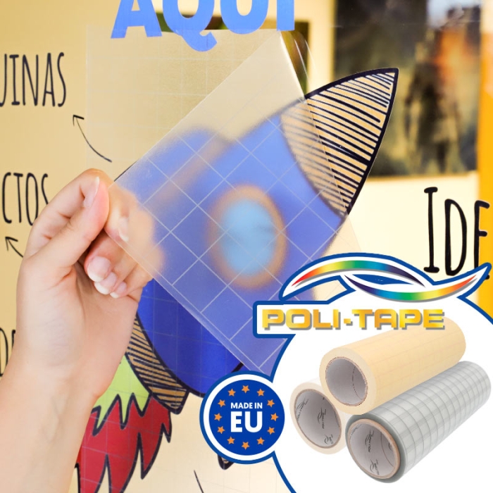 Poly-Tape Transfer Tapes for Sign Vinyl