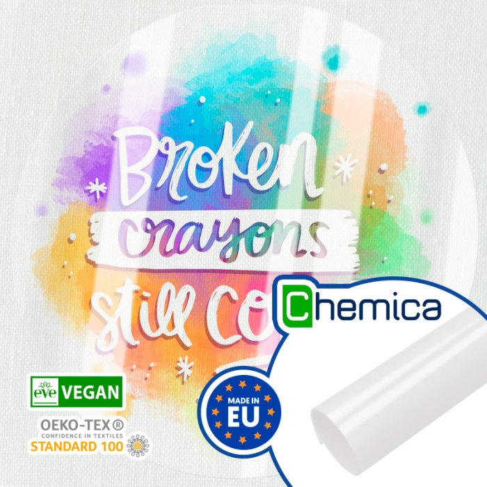 Vinilo textil imprimible brillo - ClearPrint de Chemica Vinilo textil imprimible brillo - ClearPrint de Chemica