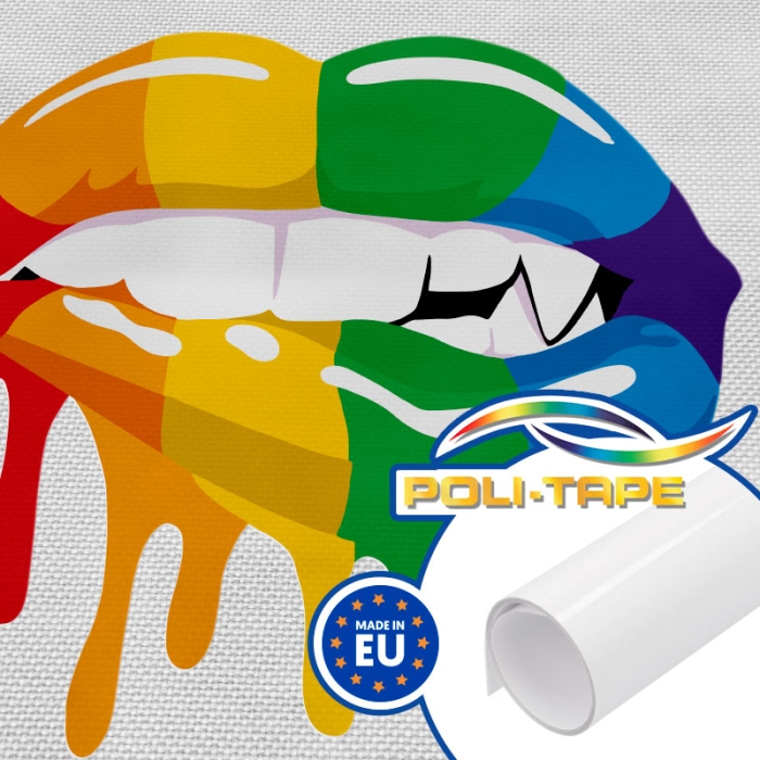 Vinilo textil imprimible - Turbo Print 4037 UV de Poli-Tape Vinilo textil imprimible - Turbo Print 4037 UV de Poli-Tape