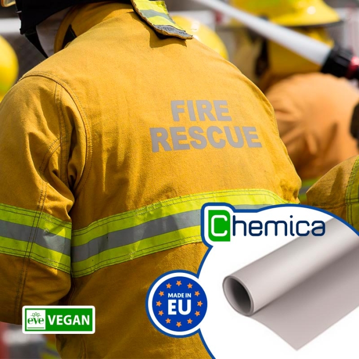 Flame Retardant and Reflective Heat Transfer Film - Chemica Reflex 495 Flame Retardant and Reflective Heat Transfer Film - Chemica Reflex 495