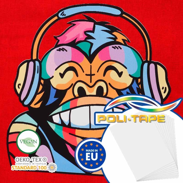 Flex imprimable et sublimable - Subli Up de Poli-Tape Flex imprimable et sublimable - Subli Up de Poli-Tape