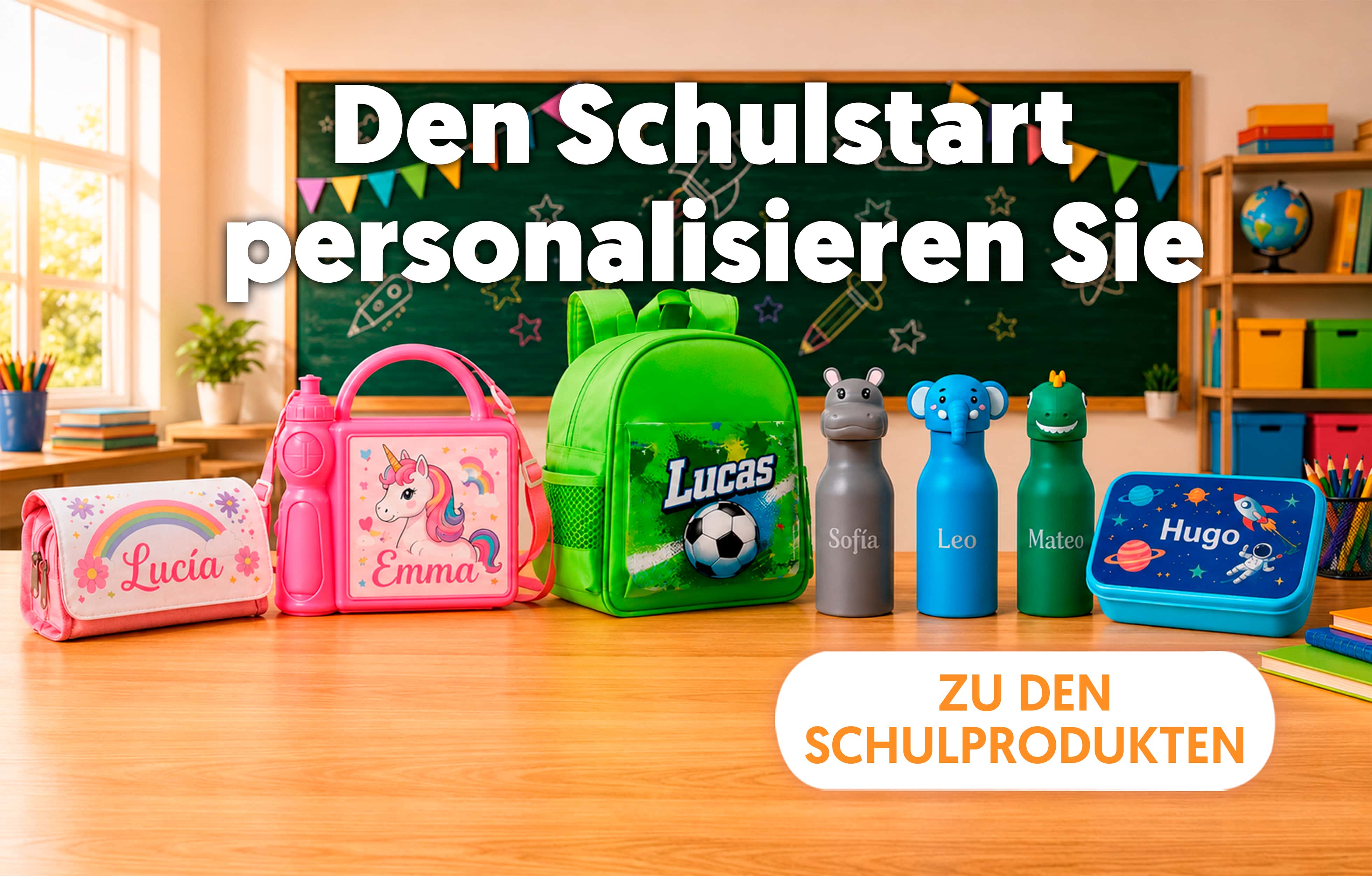 Personalizables para la Vuelta al Cole