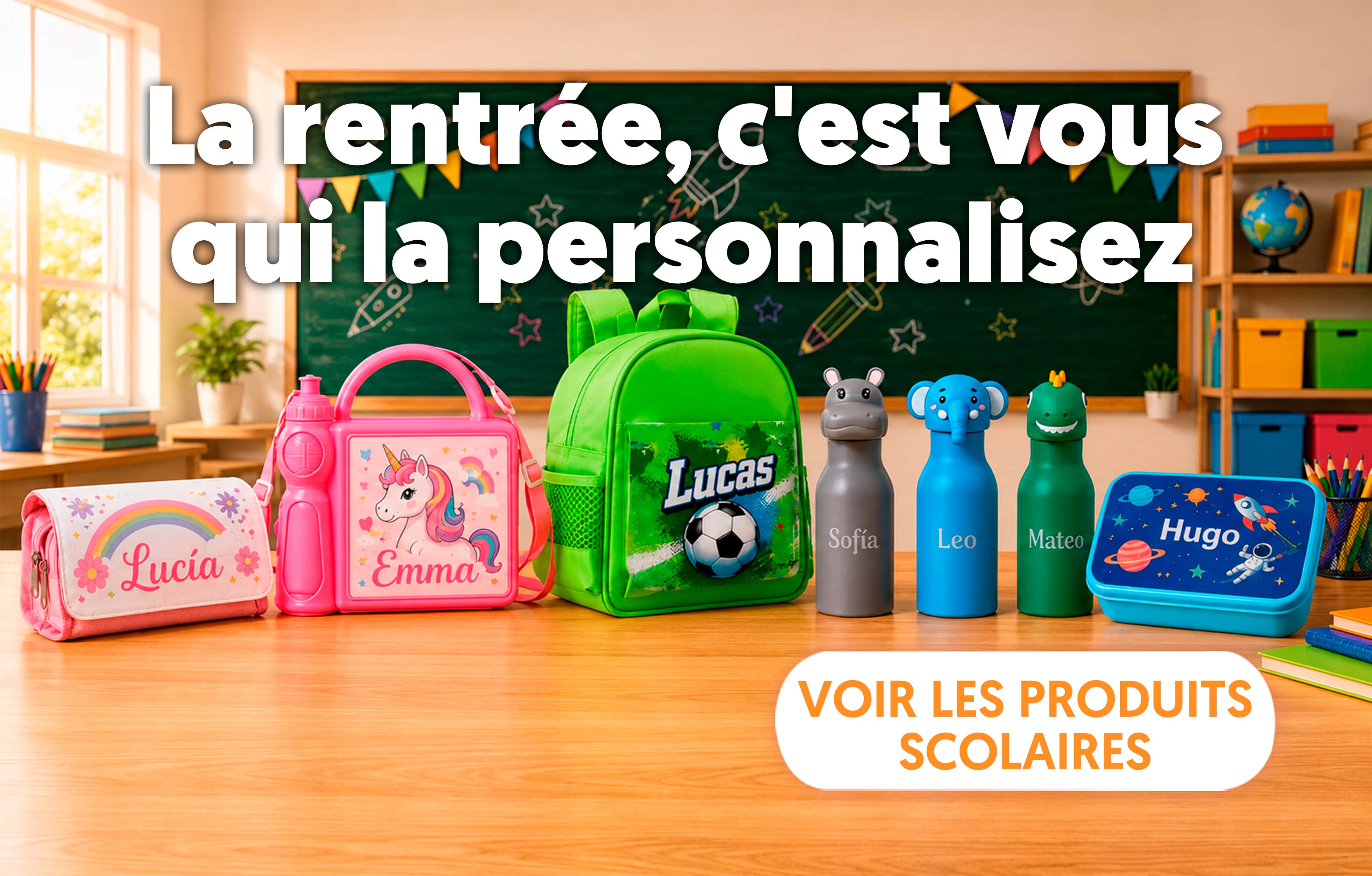 Personalizables para la Vuelta al Cole