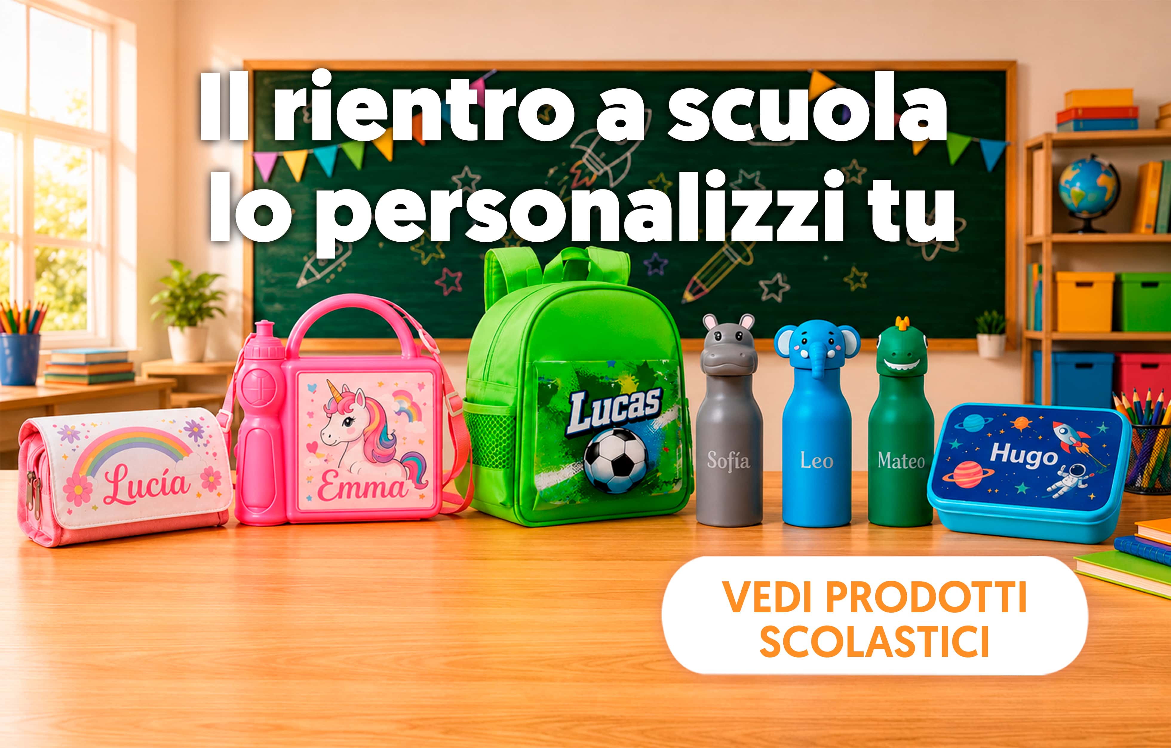 Personalizables para la Vuelta al Cole